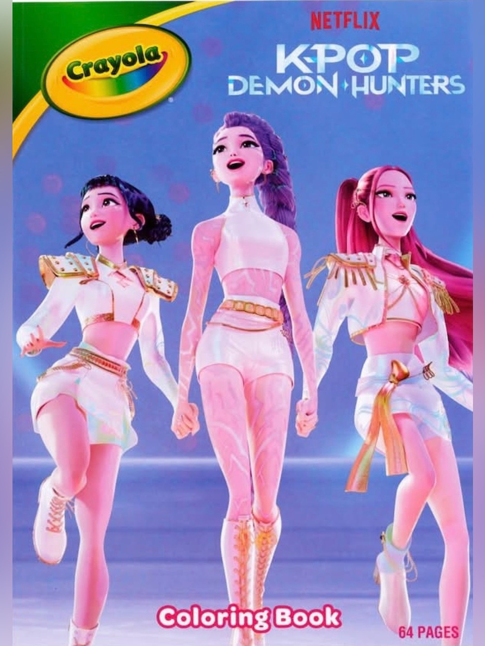 Crayola K-Pop Demon Hunters Coloring Book